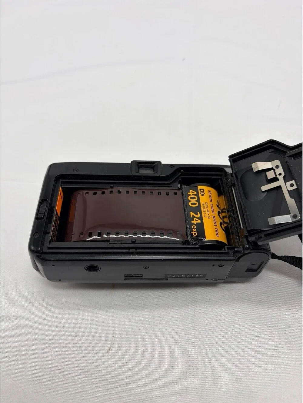 Vintage Minolta Freedom 101 35mm Point & Shoot Film Camera Black Parts Repair